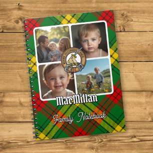 MacMillan Familienfoto-Collage Notizblock