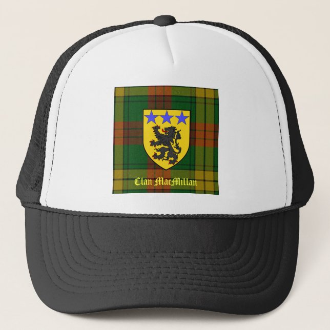MacMillan Tartan-Wappen Truckerkappe (Vorderseite)