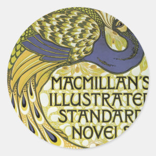 MacMillans Peacock Edition Runder Aufkleber