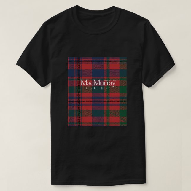 MacMurray Uni Tartan Classic T-Shirt (Design vorne)