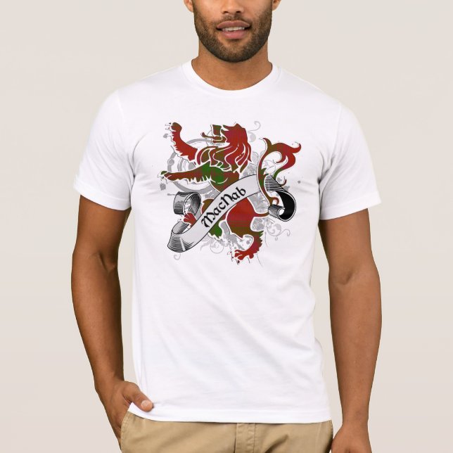 MacNab Tartan Lion T-Shirt (Vorderseite)
