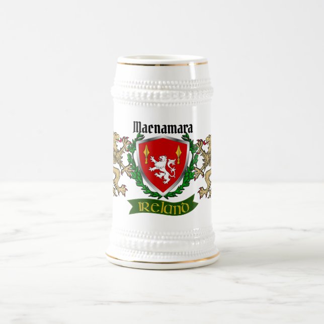 Macnamara Irish Shield Bierglas (Mittel)