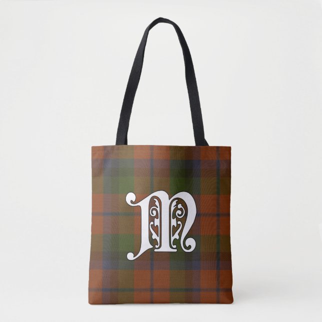 MacNaughton Clantartan-Monogramm Tasche (Vorderseite)