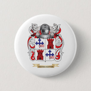 MacNaughton Wappen (Familienwappen) Button