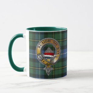 MacNeil-Barra Tartan & Abzeichen Tasse