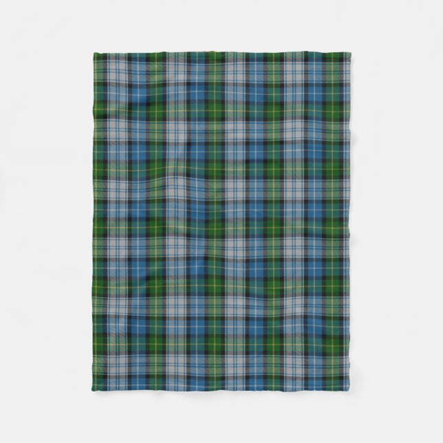 MacNeil Clantartan-karierte Fleece-Decke Fleecedecke (Vorderseite)