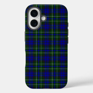 Macneil Colonsay tartan blue green kariert iPhone 16 Hülle