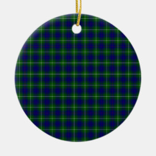 MacNeil Tartan Keramik Ornament