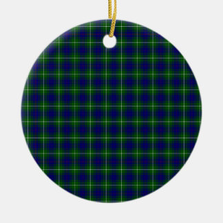 MacNeil Tartan Keramik Ornament