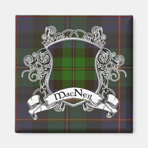 MacNeil Tartan-Schild Magnet