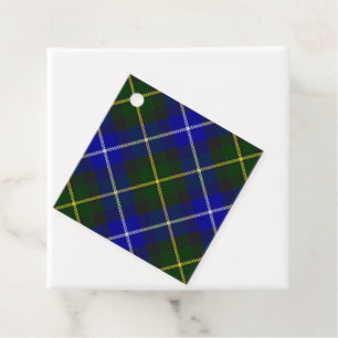 Macneil von Barra tartan blau kariert Geschenkanhänger