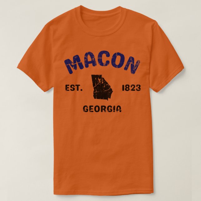 Macon Georgia TShirt 17 (Design devant)