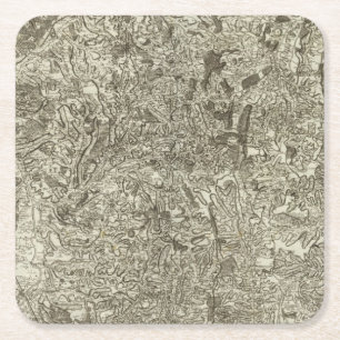 Macon Rechteckiger Pappuntersetzer