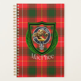 MacPhee Scottish Clan Tartan & Crest Planer