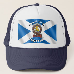Macpherson Clan Abzeichen Scottish Trucker Hat Truckerkappe