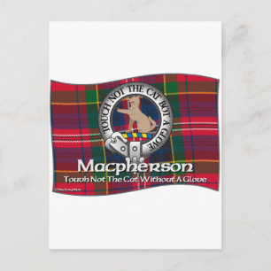 Macpherson Clan Postkarte