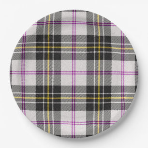 MacPherson Dress Clan Tartan Scottish Kariert Patt Pappteller