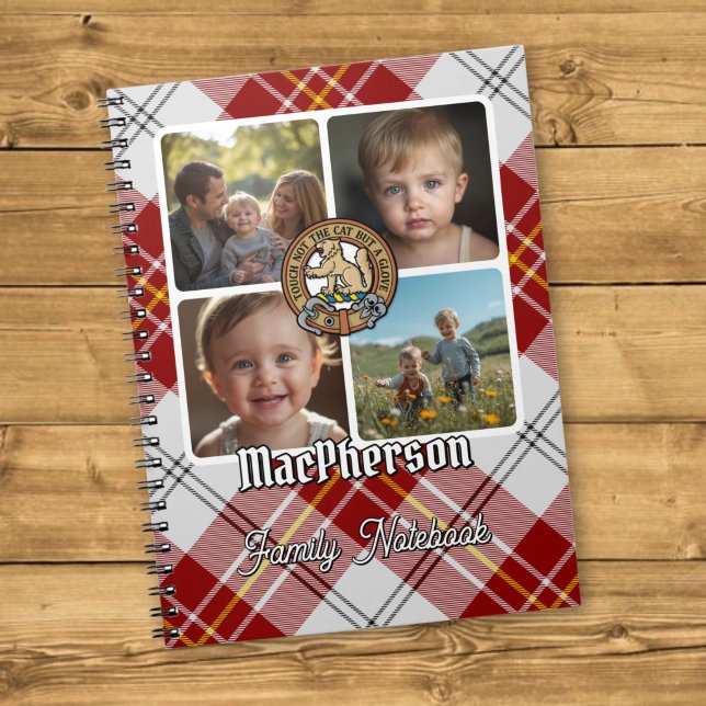 MacPherson Familienfoto-Collage Notizblock (Von Creator hochgeladen)