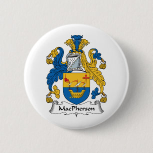 MacPherson-Familienwappen Button