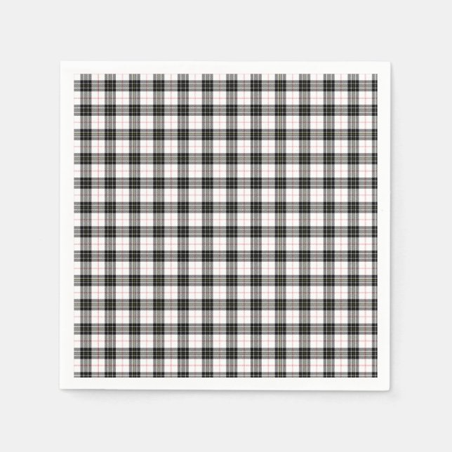 MacPherson Tartan Serviette (Vorderseite)