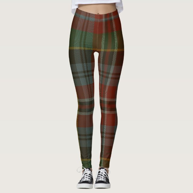 MacPhersontartan-Clan kariert Leggings (Vorderseite)