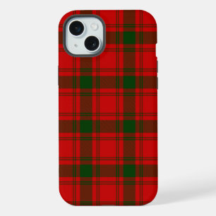 MacQuarrie Tartan rot kariert iPhone 15 Plus Hülle