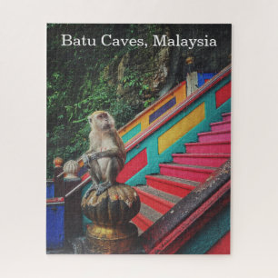 Macque Monkey at Batu Caves, Malaysia Travel