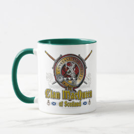 MacQueen Clan Abzeichen Tasse