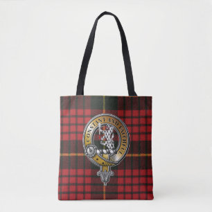 MacQueen Tartan & Abzeichen Tasche