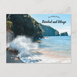 Macqueripe Bay Trinidad und Tobago Postkarte