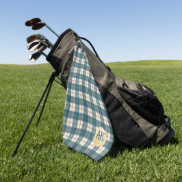 MacRae Conchra Modernes Original Scottish Tartan Golfhandtuch