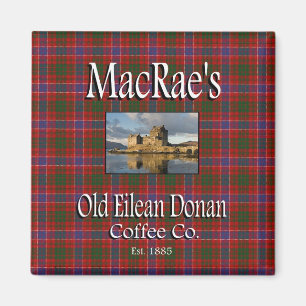 MacRaes alter Eilean Donan Magnet Kaffee-Co.