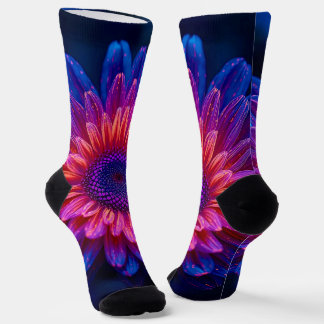 Macro Crystalline Cascade Socken