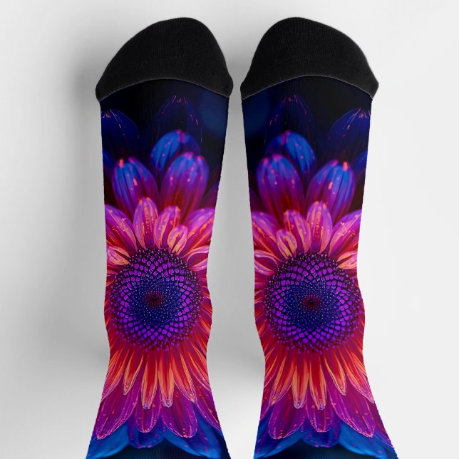 Macro Crystalline Cascade Socken (Oben)