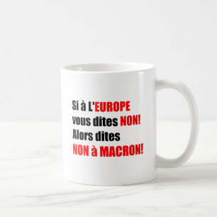 MACRON = Mondialisierung Kaffeetasse
