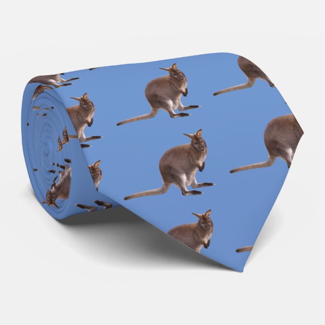 Macropus rufogriseus krawatte (Gerollt)