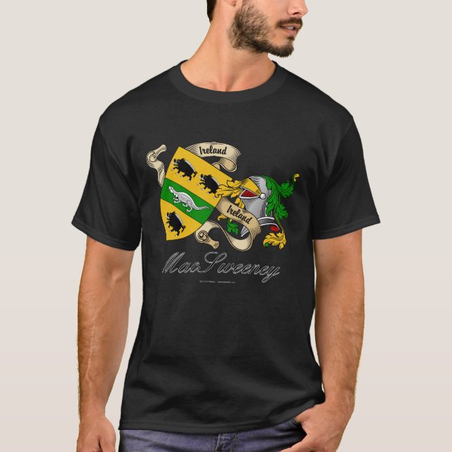 MacSweeney-Wappen T-Shirt (Vorderseite)