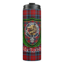 MacTavish schottischer Clan Tartan & Wappen