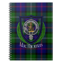 MacThomas schottischer Clan Tartan und Wappen