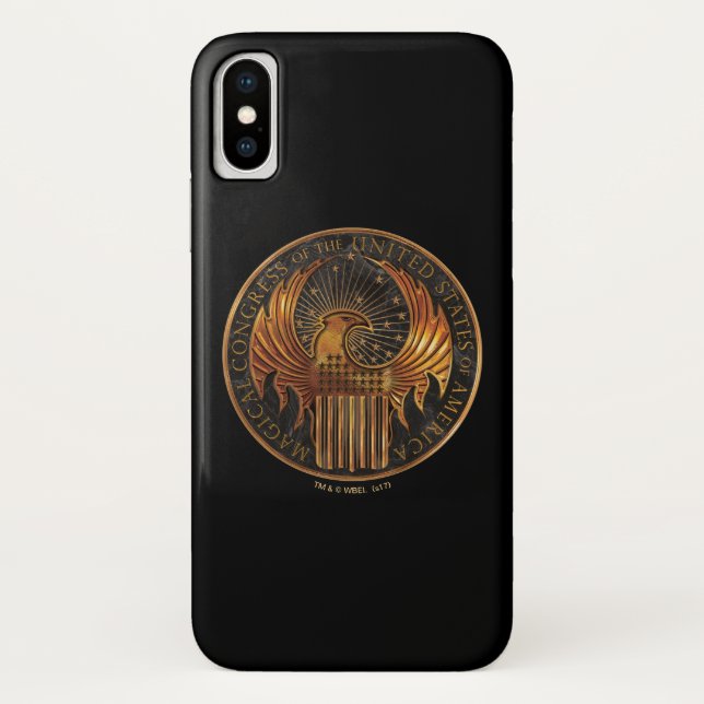 MACUSA™ Medallion Case-Mate iPhone Hülle (Rückseite)