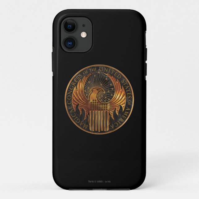 MACUSA™ Medallion Case-Mate iPhone Hülle (Rückseite)