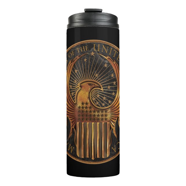 MACUSA™ Medallion Thermosbecher (Vorderseite)