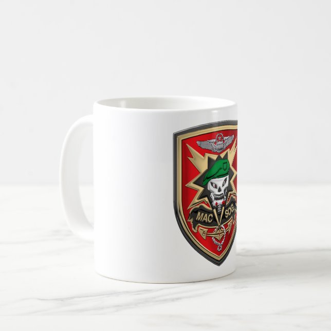 MACV SOG Kaffeemaschine Tasse (Vorderseite Links)