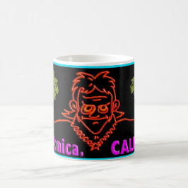 Macvy Santa Monica California Tasse! Verwandlungstasse