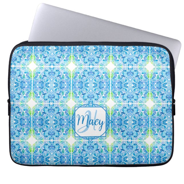 Macy Mosaic Laptop Sleeve (Vorderseite)
