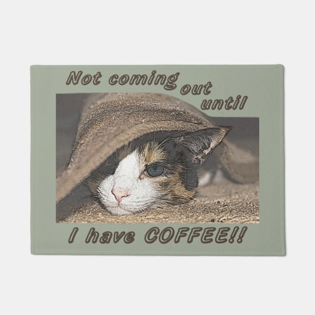 Macy Will auch Kaffee Fußmatte (Vorderseite)