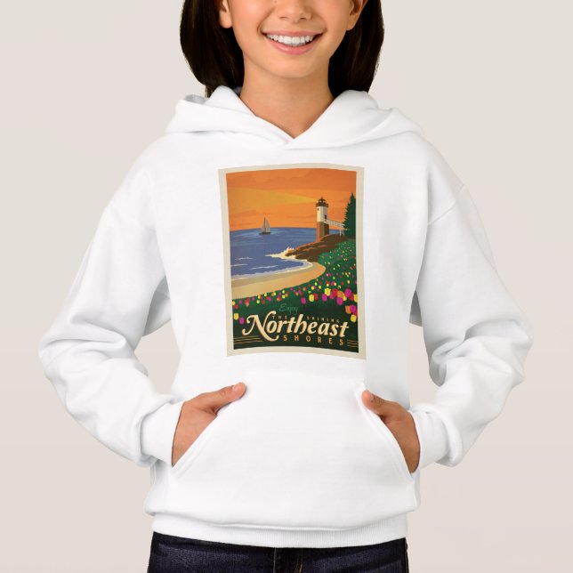 Macy's Blume Show | Nordost Hoodie (Vorderseite)