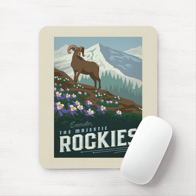 Macy's Blume Show|Rockies Mousepad (Mit Mouse)