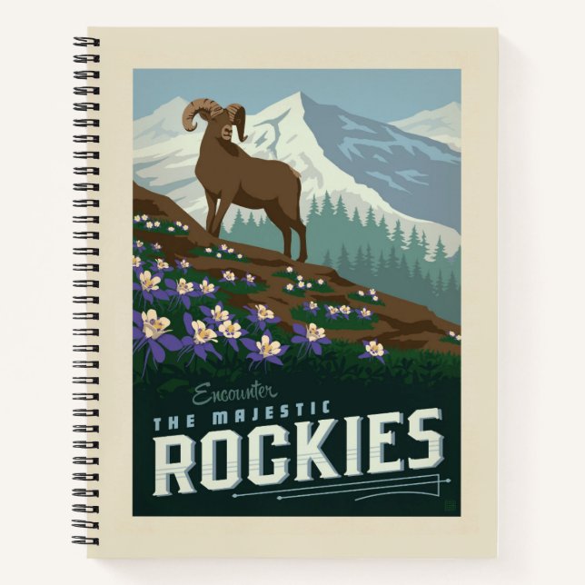 Macy's Blume Show|Rockies Notizbuch (Vorderseite)