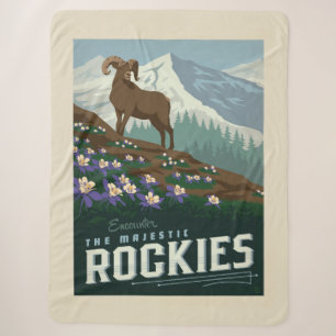 Macy's Blume Show Rockies Sherpadecke